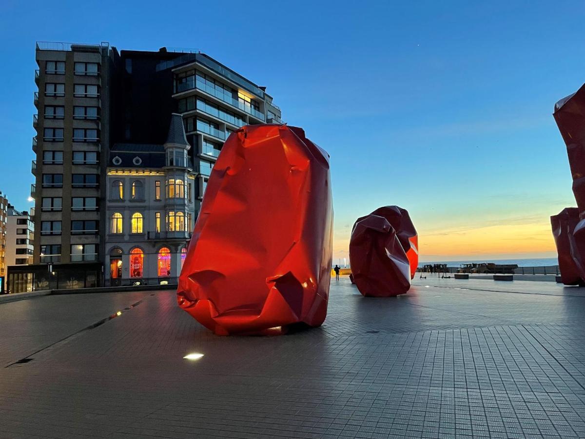 Studio Met Schitterend Uitzicht Op Oostende - Marijana2 Luaran gambar