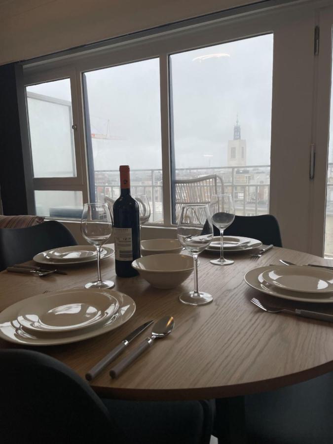 Studio Met Schitterend Uitzicht Op Oostende - Marijana2 Luaran gambar